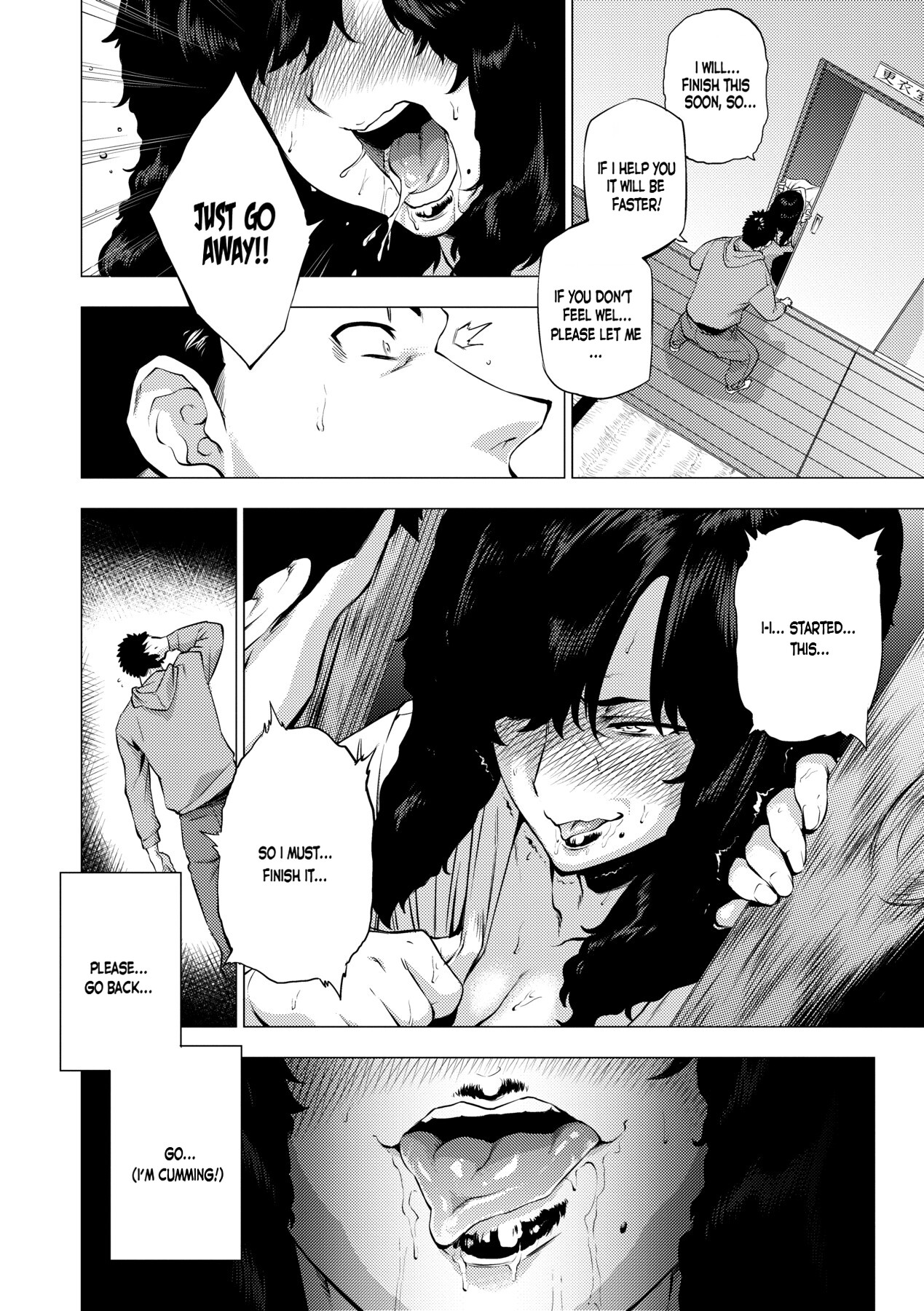 Hentai Manga Comic-Dyed in Glamour-Read-86